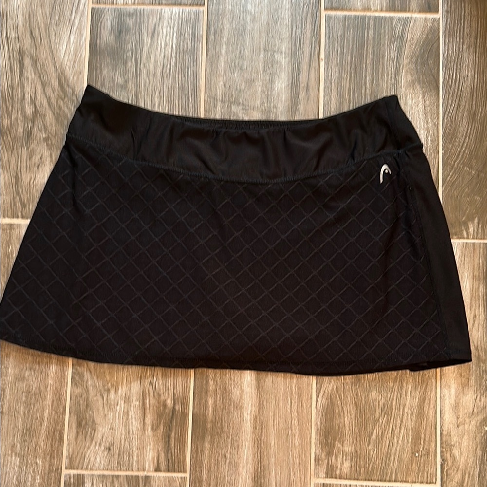 Black Tennis/Pickleball Skirt by Head